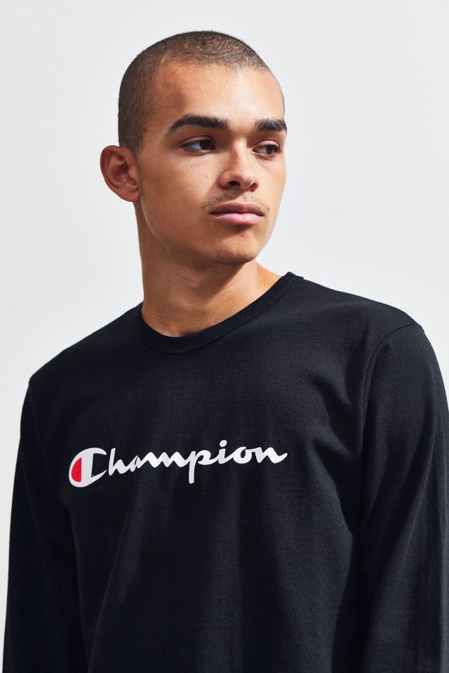 Champion Script Ink Long Sleeve Tee #1