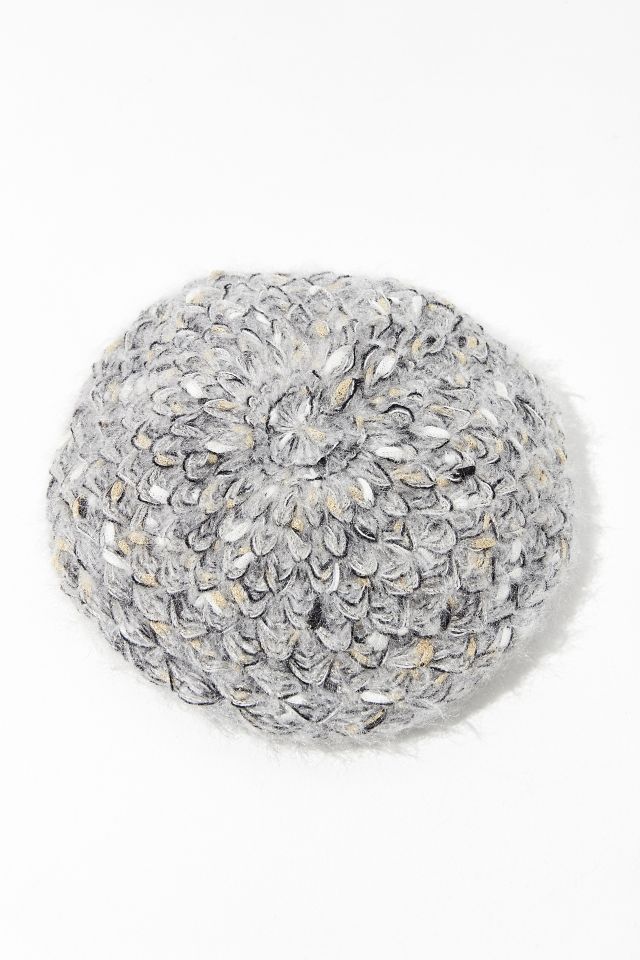 Metallic Yarn Beret #1