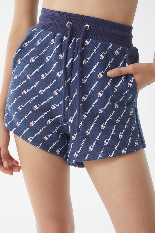 Champion reverse weave sale all over print short