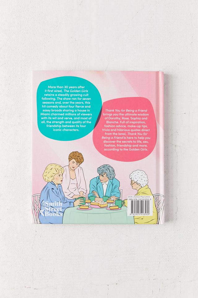 Thank You for Being a Friend Book + Playing Cards Golden Girls Gift Set #3