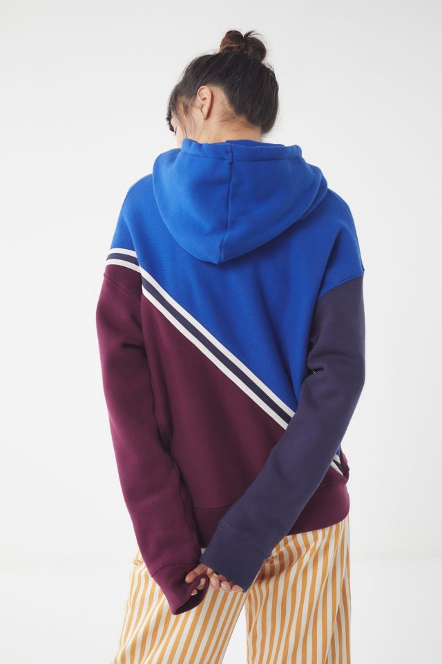 Champion colorblock hoodie urban outfitters hotsell