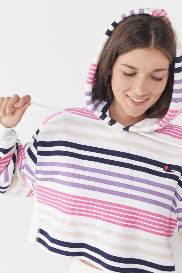 Champion discount striped hoodie