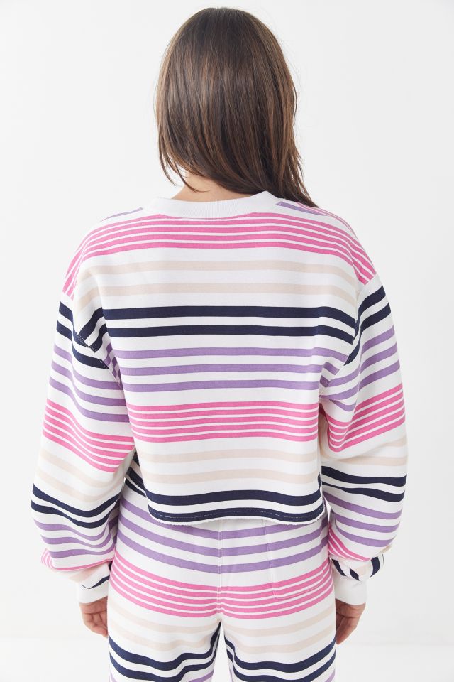 Sweatshirt Court Rayé Champion UO Exclusif #2