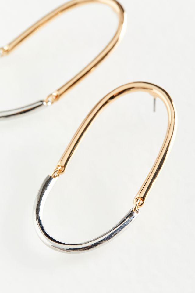 Mia Mixed Metal Statement Earring #2
