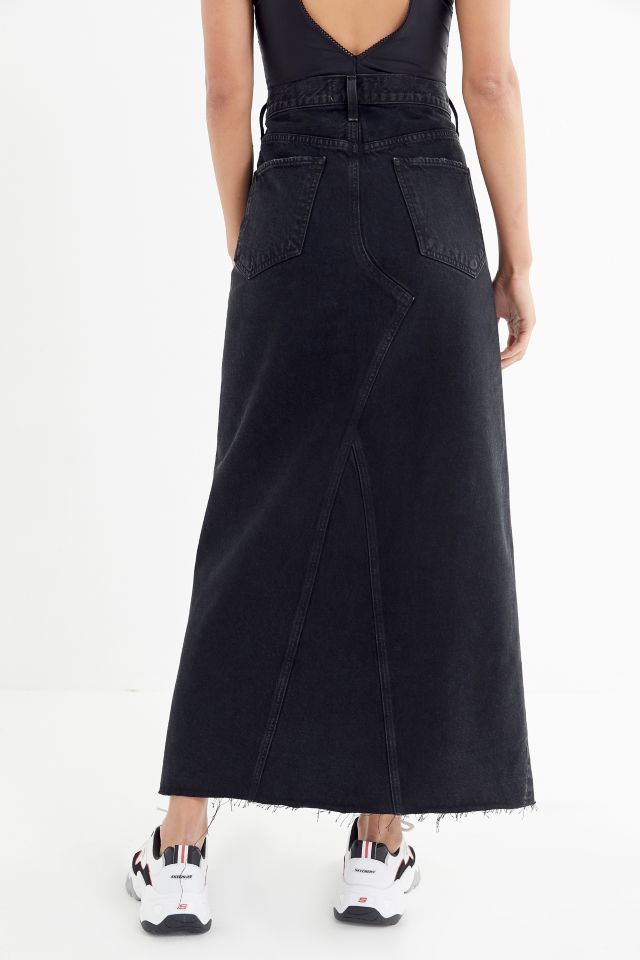 AGOLDE Alix 90s Grunge Maxi Skirt