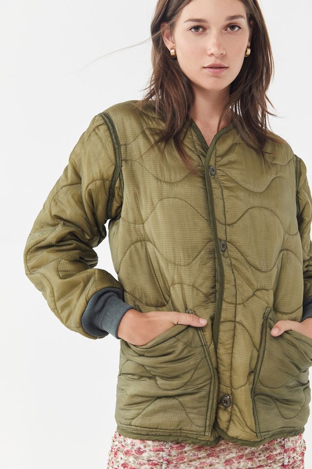 Urban Renewal Recycled Patch Pocket Liner Jacket #1