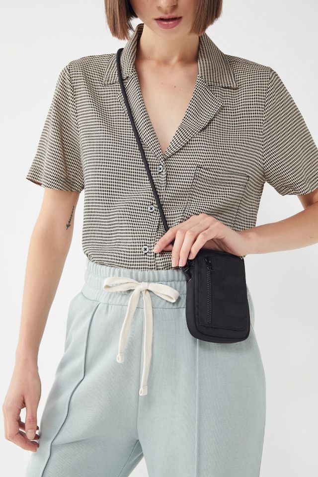 EÉRA Black Nylon Crossbody Bag