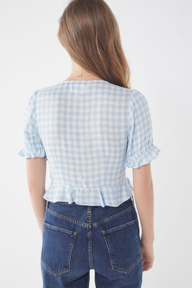 Lost + Wander Fiesta Tie-Front Cropped Top #2