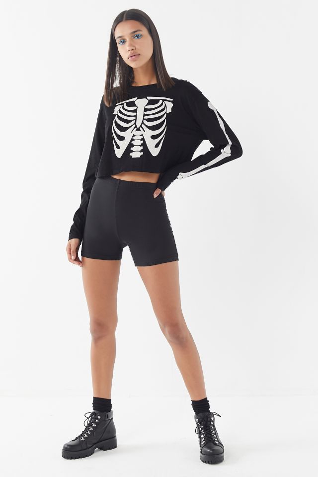 Truly Madly Deeply Skeleton Cropped Top #3