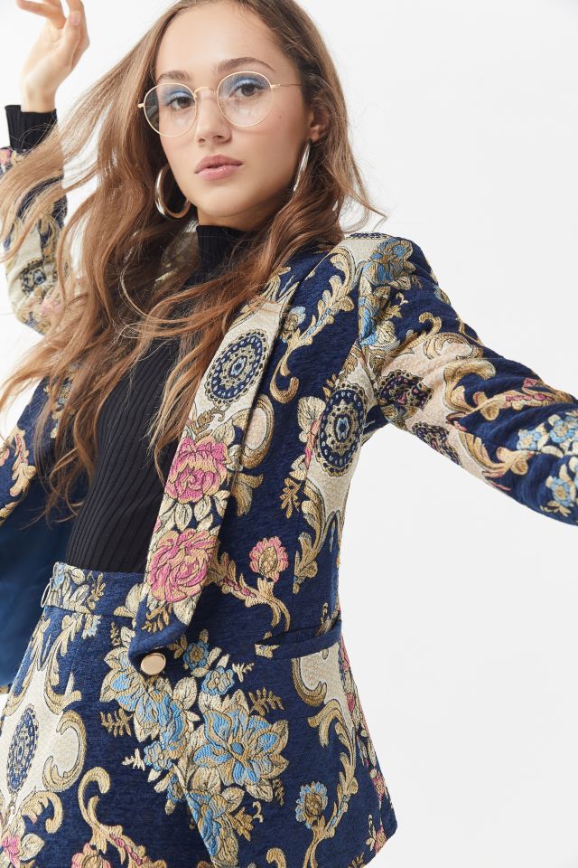 Moon river jacquard blazer hot sale