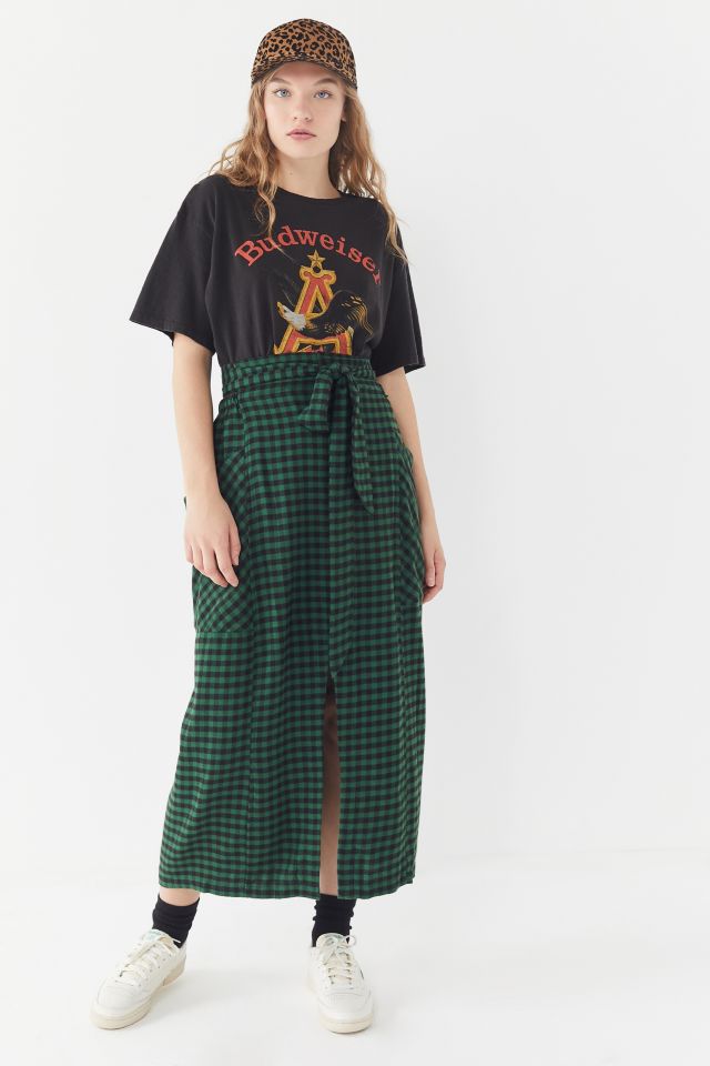 Flannel tie skirt best sale