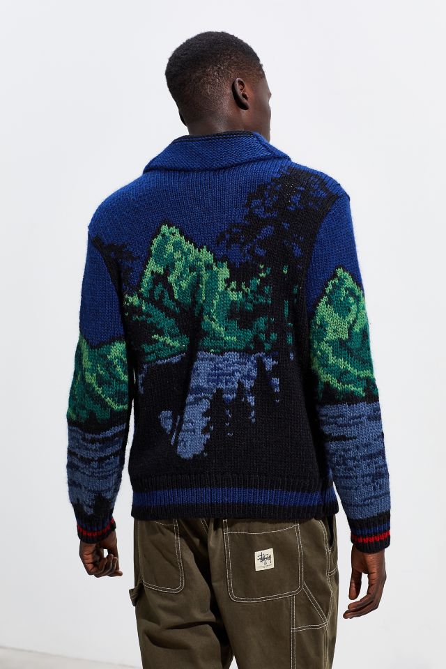 Polo by Ralph Lauren カーディガン　Lambswool Polo Ralph Lauren Hand Knit Wool Full Zip Cowichan Cardigan