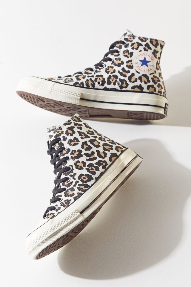 elleve scene Hovedgade Converse Chuck 70 Leopard High Top Sneaker | Urban Outfitters