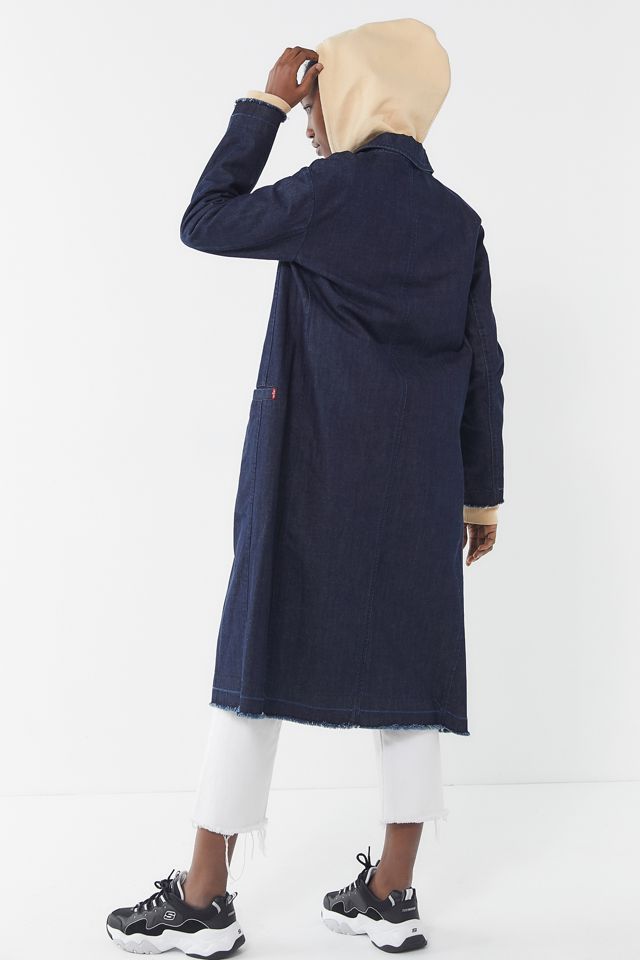 Levi’s Denim Button-Front Duster Jacket #1