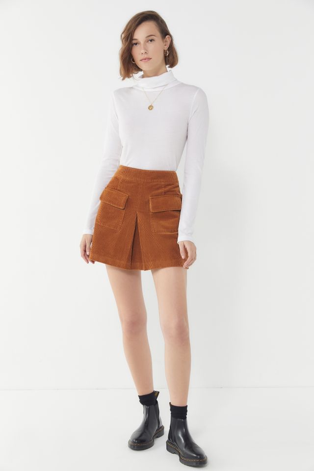 BDG Corduroy Utility Pocket Mini Skirt #3