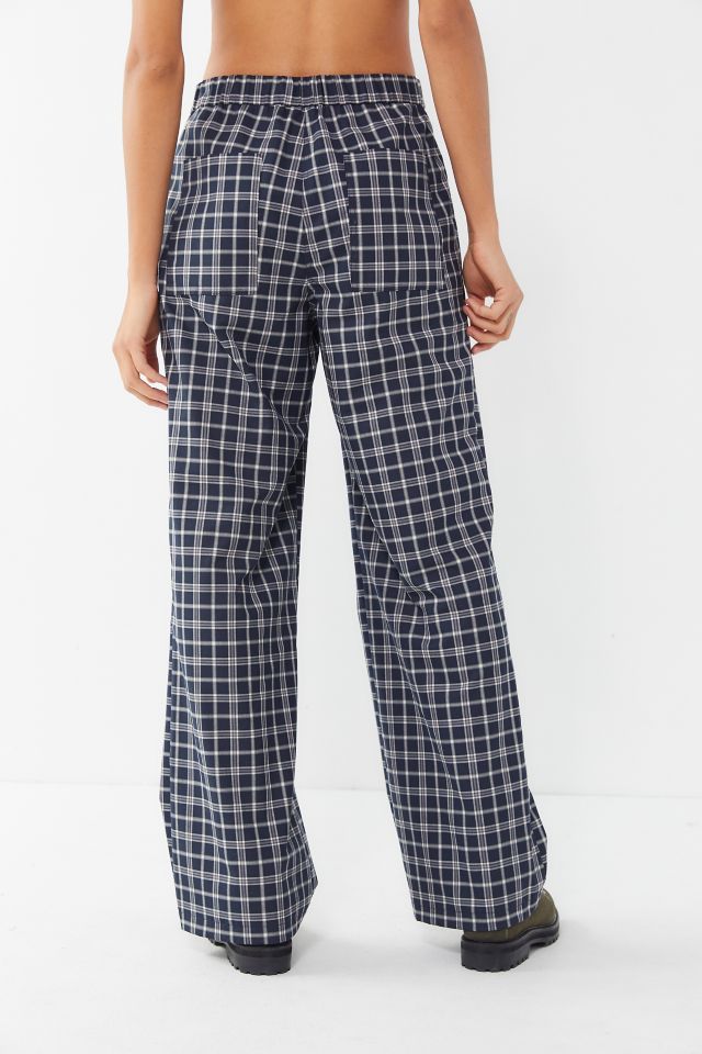 Urban outfitters best sale checkered pants