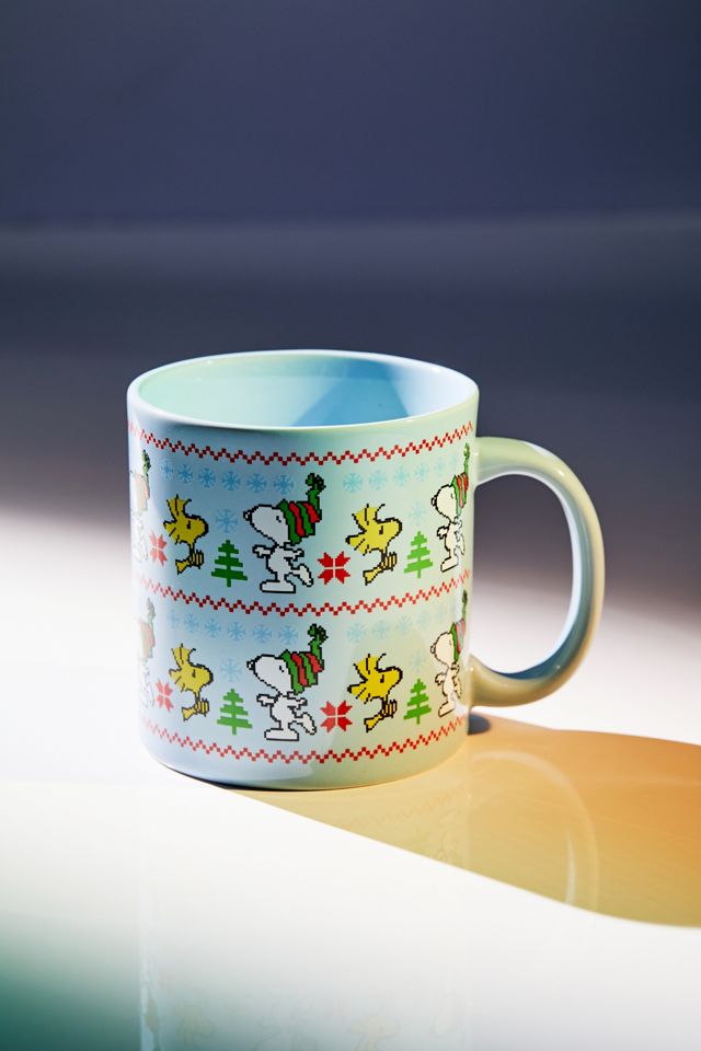 Peanuts Christmas Sweater Mug Urban Outfitters