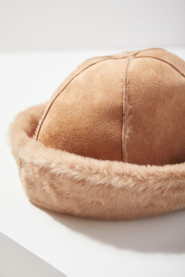 Sherpa + Suede Bucket Hat #2