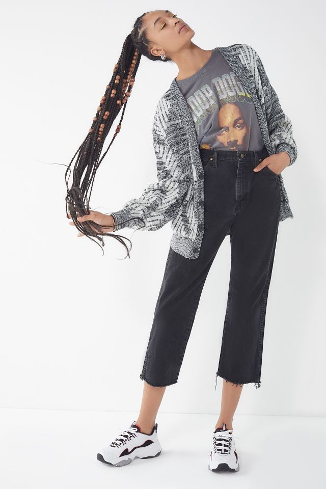 Vintage Oversized Patterned Cardigan #3