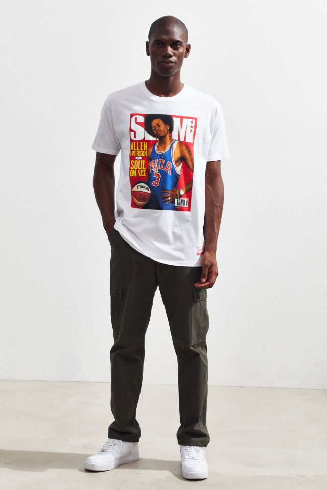 Mitchell & Ness Allen Iverson Slam Cover Tee #5