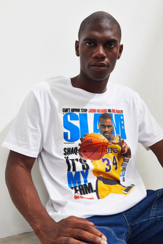 T-shirt Shaquille O'Neal couverture de Slam Mitchell & Ness  #1