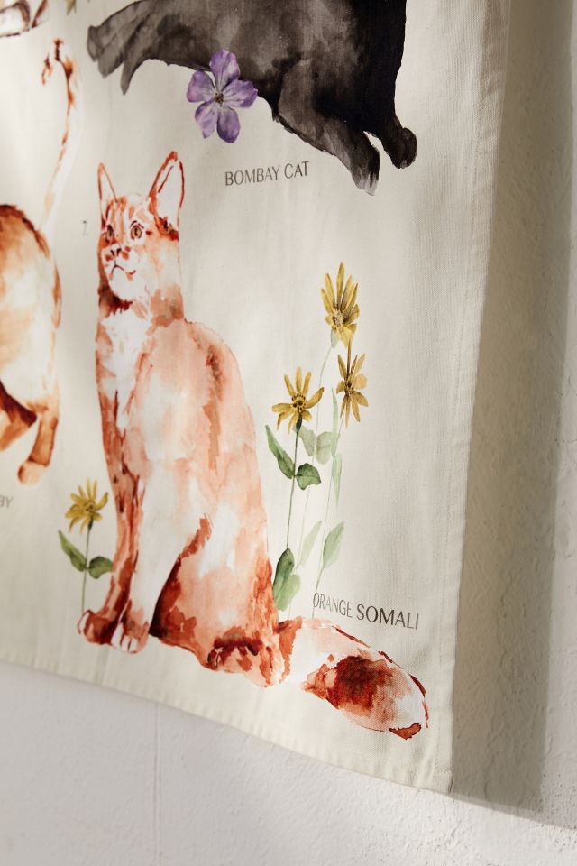 Cats + Kittens Reference Chart Tapestry #3
