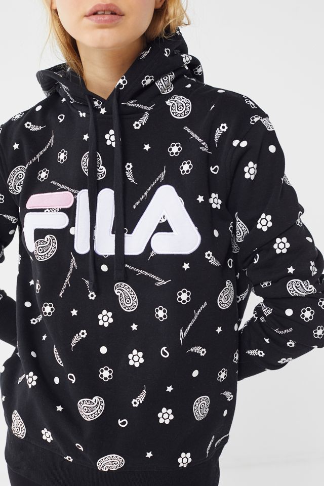 FILA X Fleamadonna UO Exclusive Talia Hoodie Sweatshirt #3