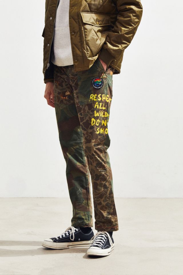 Polo Ralph Lauren Camo Patchwork Sportsmen Pant | Urban Outfitters