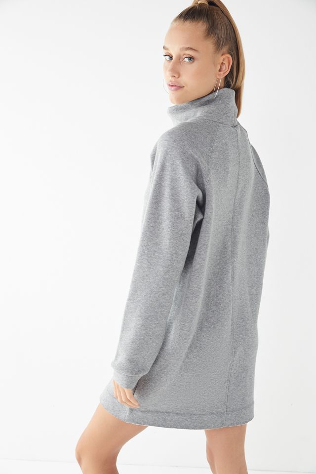 UO Bunny Turtleneck Sweatshirt Dress #2