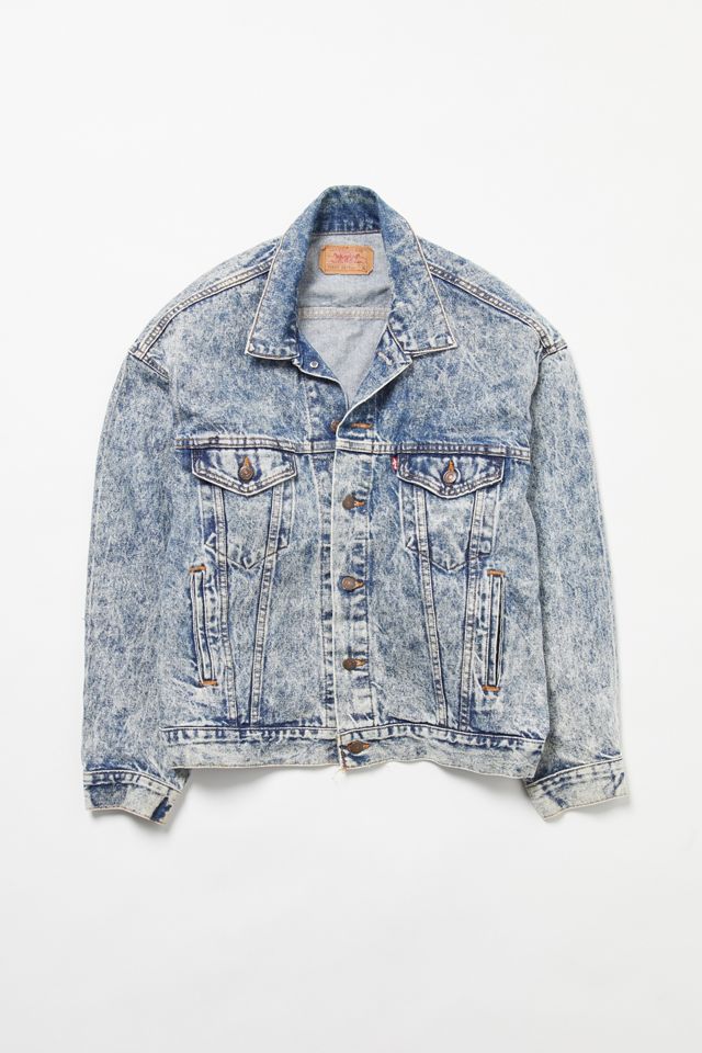 Vintage Levi's '80s Acid Wash Denim Jacket | Urban Outfitters