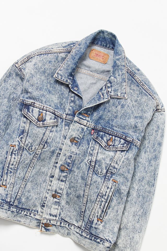 80s Levi's Dark Wash Denim Jacket - Men's XS, Women's Small – Flying Apple  Vintage