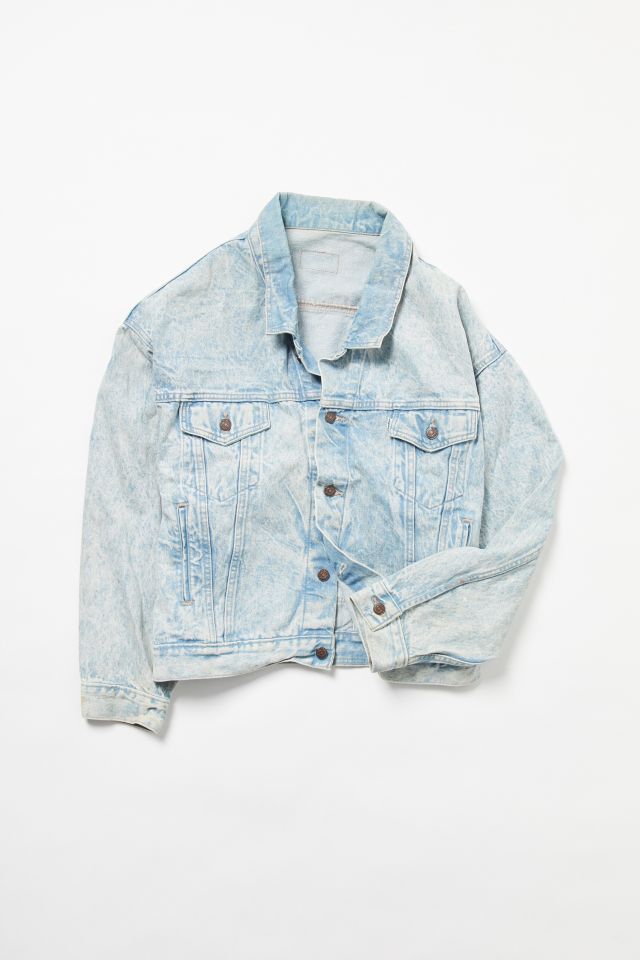 Vintage Levi's Acid Wash Denim Jacket Urban Outfitters New, 44% OFF