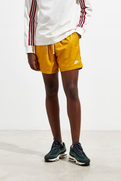 Nike Sportswear Nylon Yellow Short 