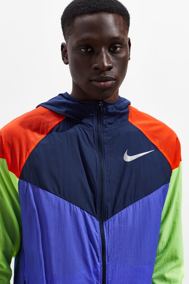 Nike store colorblock windrunner