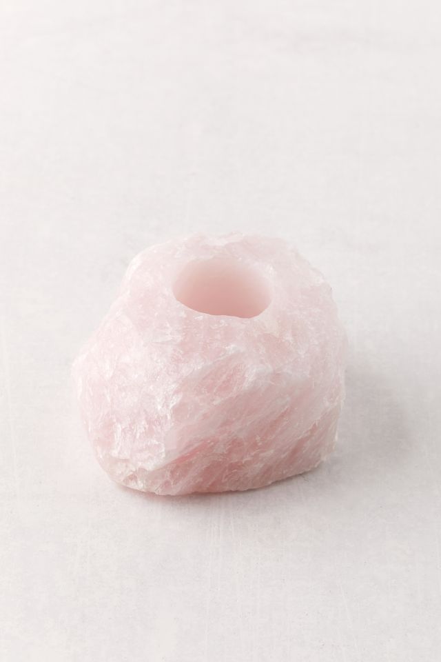 Quartz Crystal Tea Light Candle Holder #1