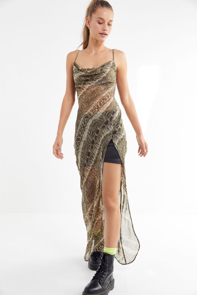 I am gia 2025 snakeskin dress