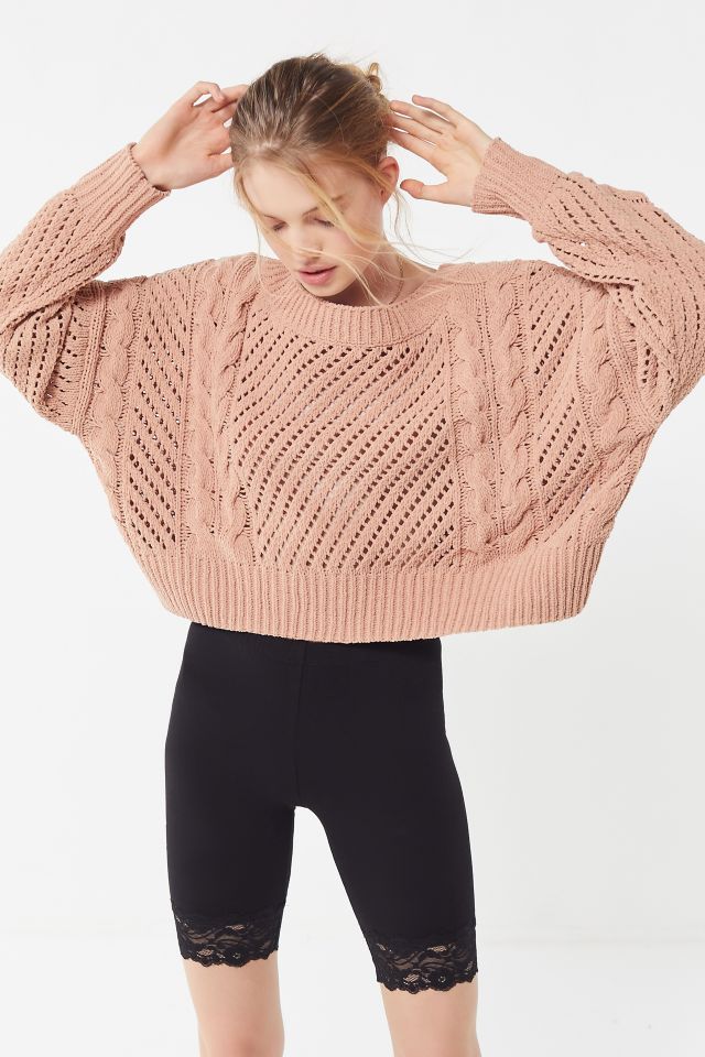 UO Rosie Oversized Plush Knit Sweater #3