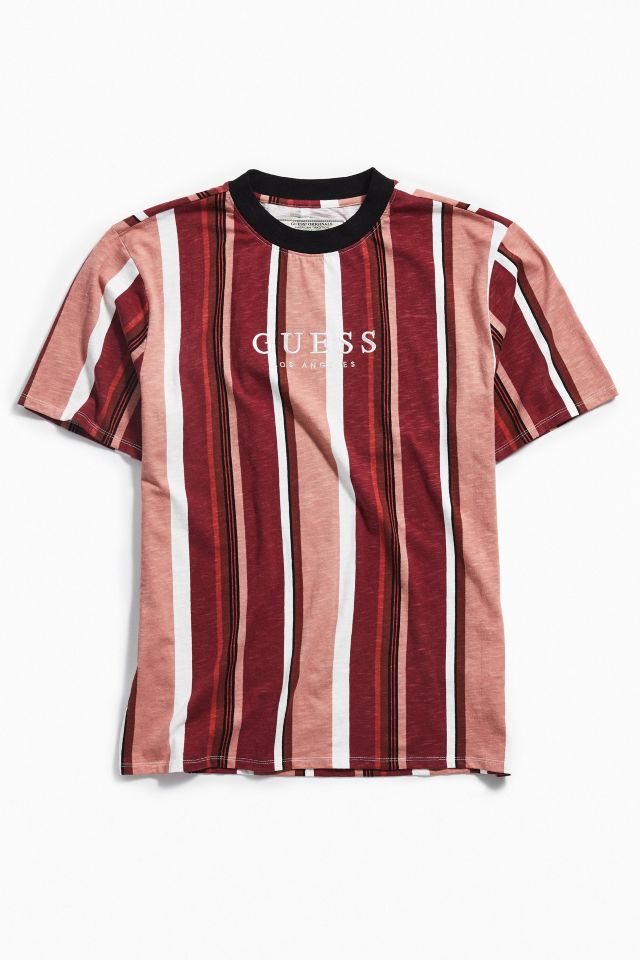 Republikanske parti Monumental hundrede GUESS Originals Sayer Striped Tee | Urban Outfitters