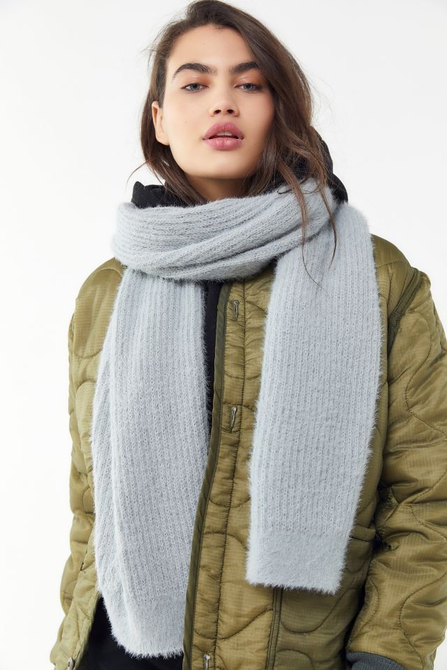 Gia Eyelash Knit Scarf | Urban Outfitters