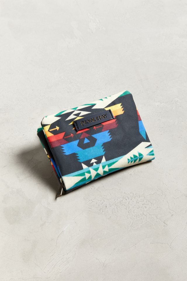 Pendleton Canopy Canvas Accordion Wallet | Urban Outfitters