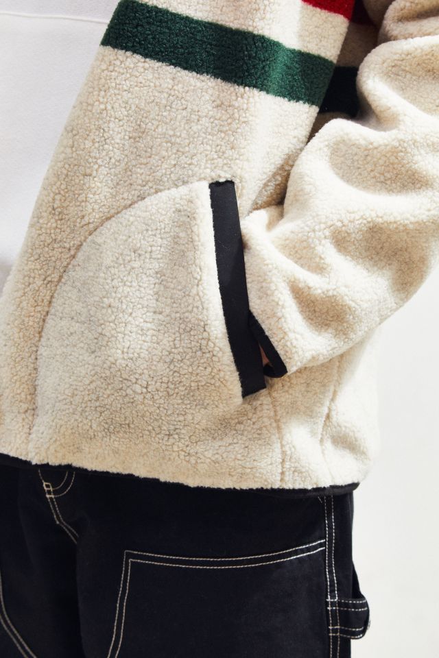Pendleton Glacier Stripe Sherpa Jacket