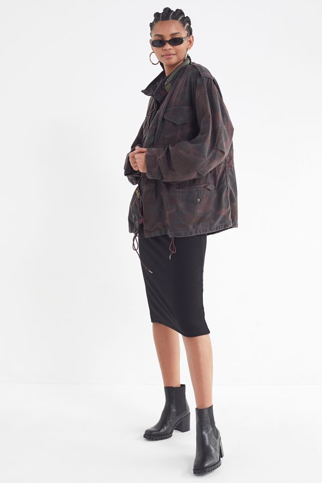 Blouson camouflage surteint vintage M-65 #1