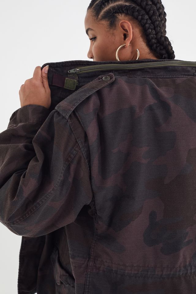 Blouson camouflage surteint vintage M-65 #2