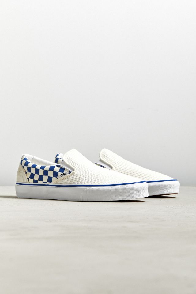 Corduroy sale checkerboard vans