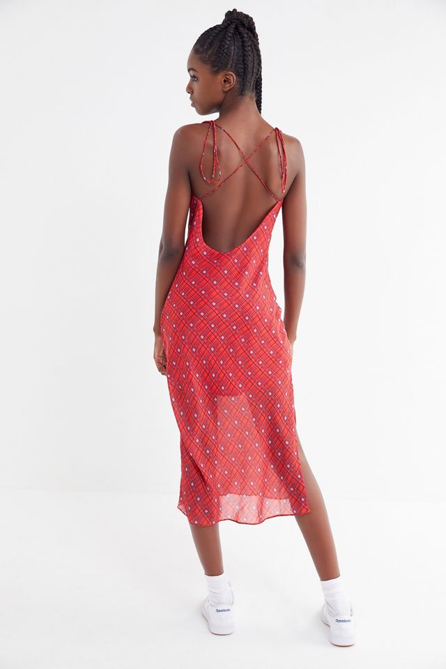 Finders Keepers Sorrento Tie-Shoulder Midi Slip Dress #2