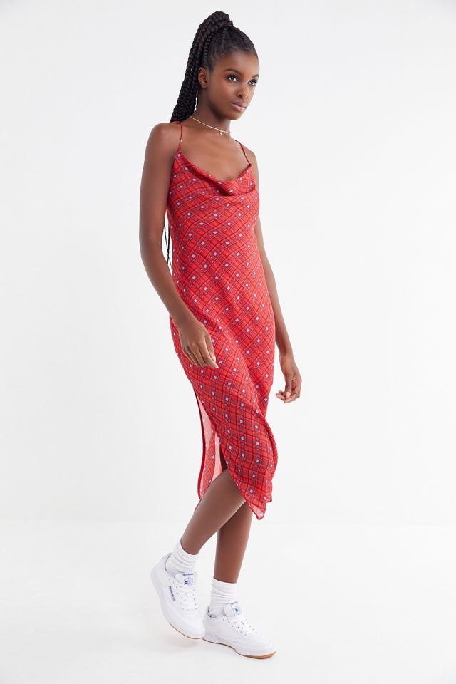 Finders Keepers Sorrento Tie-Shoulder Midi Slip Dress #3