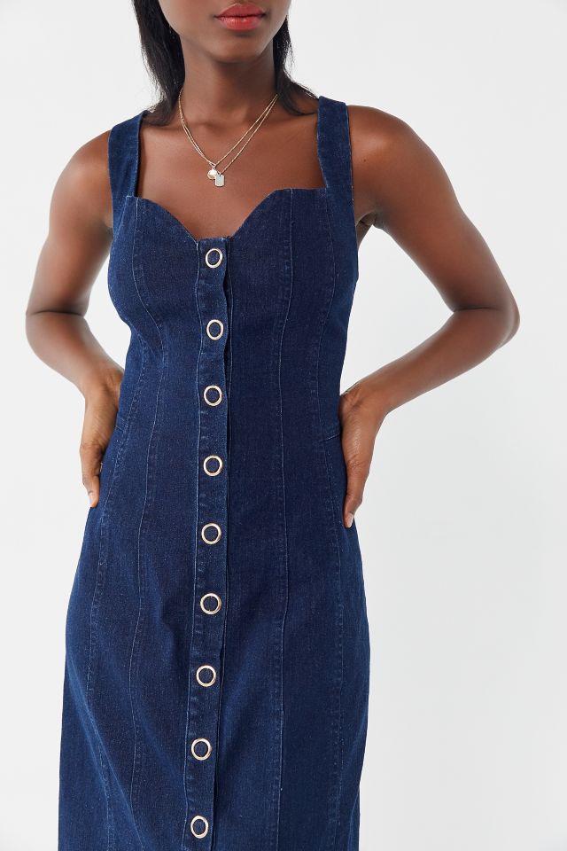 Robe Midi en Denim Finders Keepers Déjà Vu #3