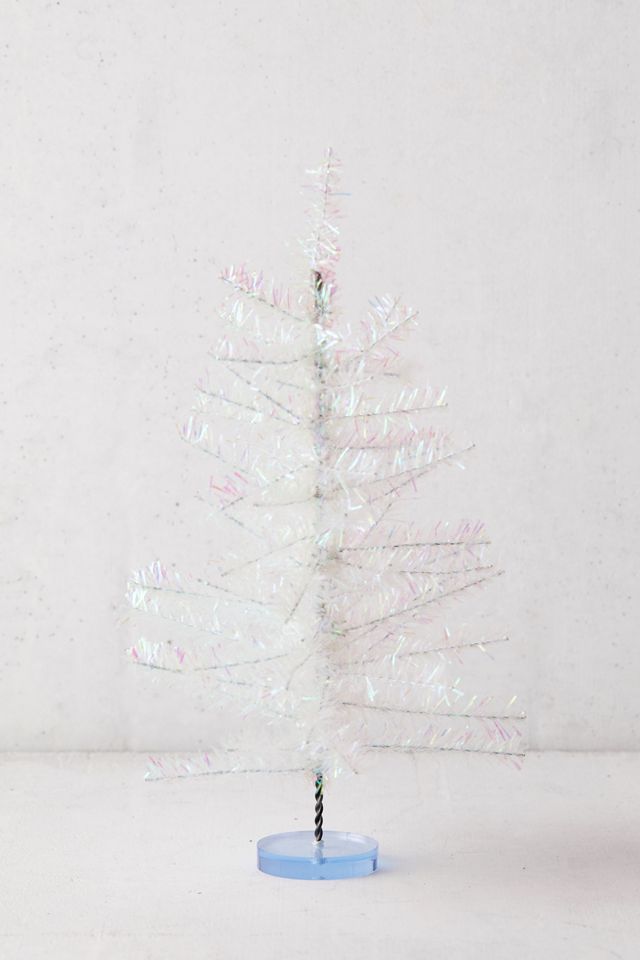 Tinsel Mini Christmas Tree #1