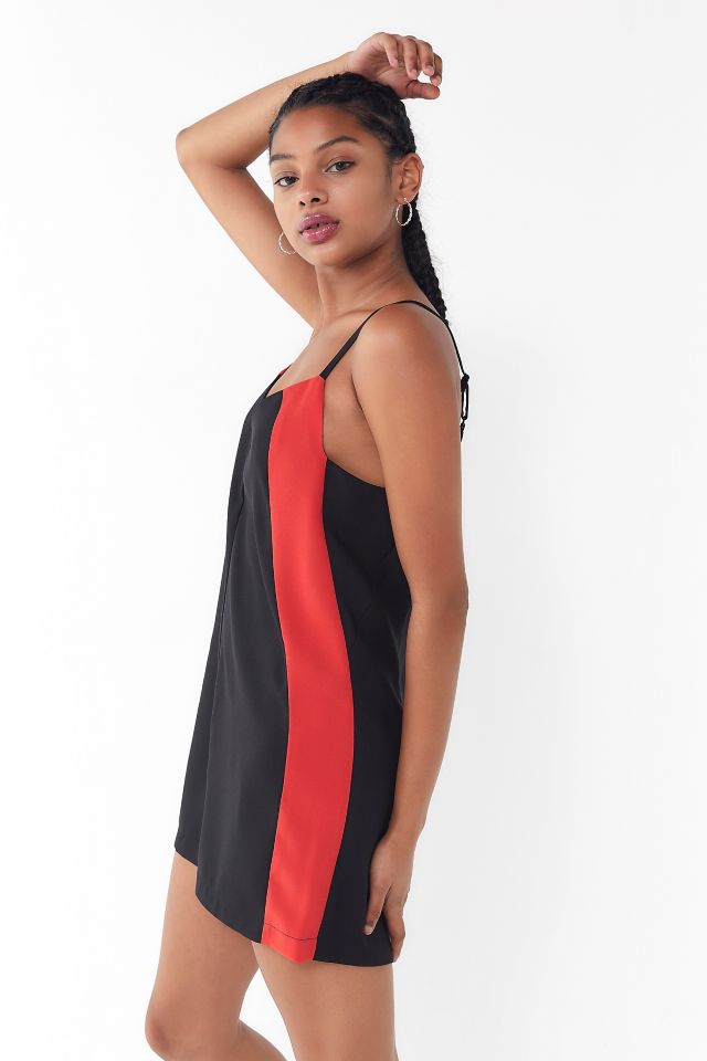 UO Sporty Side Stripe Romper #3