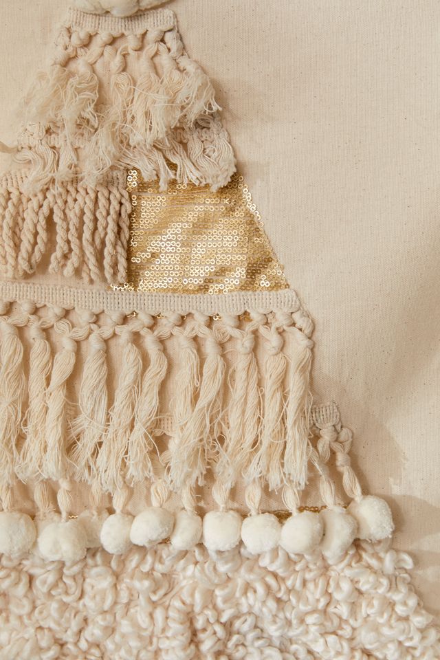 Tufted Christmas Tree Tapestry #2
